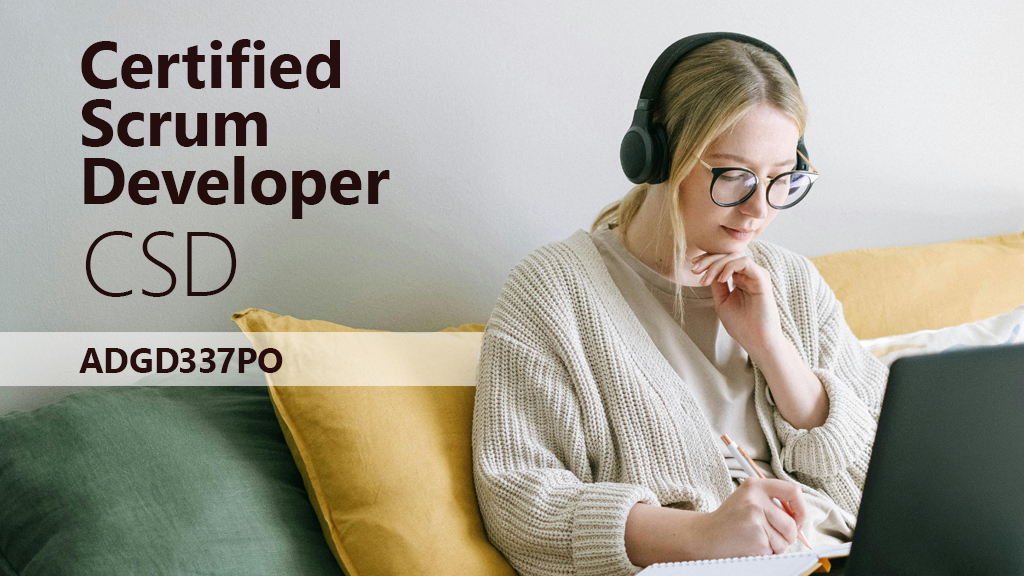 Curso de Certified Scrum Developer- CSD (ADGD337PO)