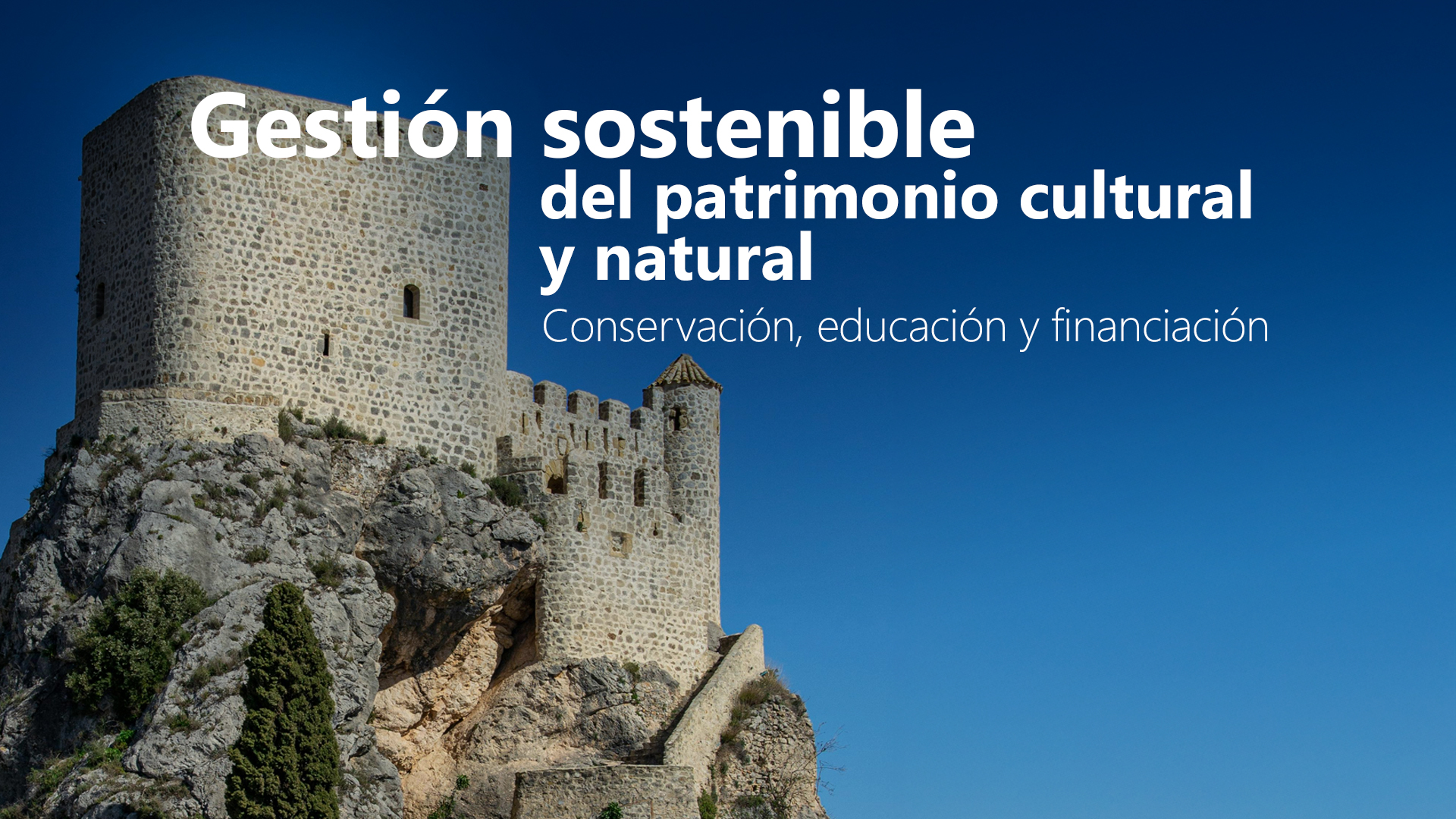 Curso de Gesti&oacute;n sostenible del patrimonio
