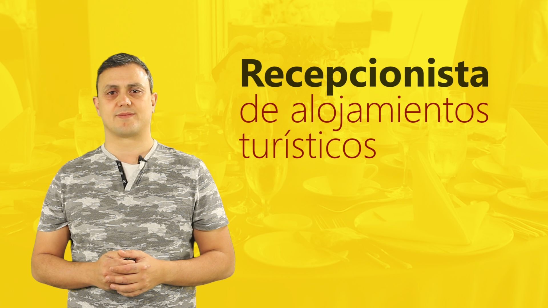 Curso de Recepcionista de alojamientos turísticos