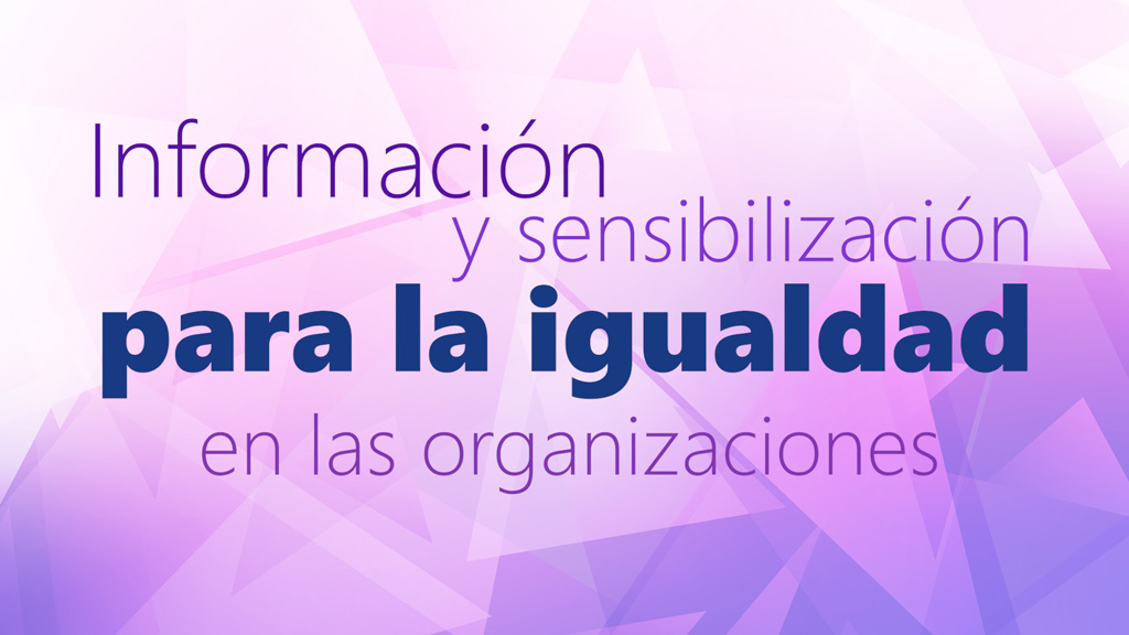 Curso de Información y sensibilización para la igualdad