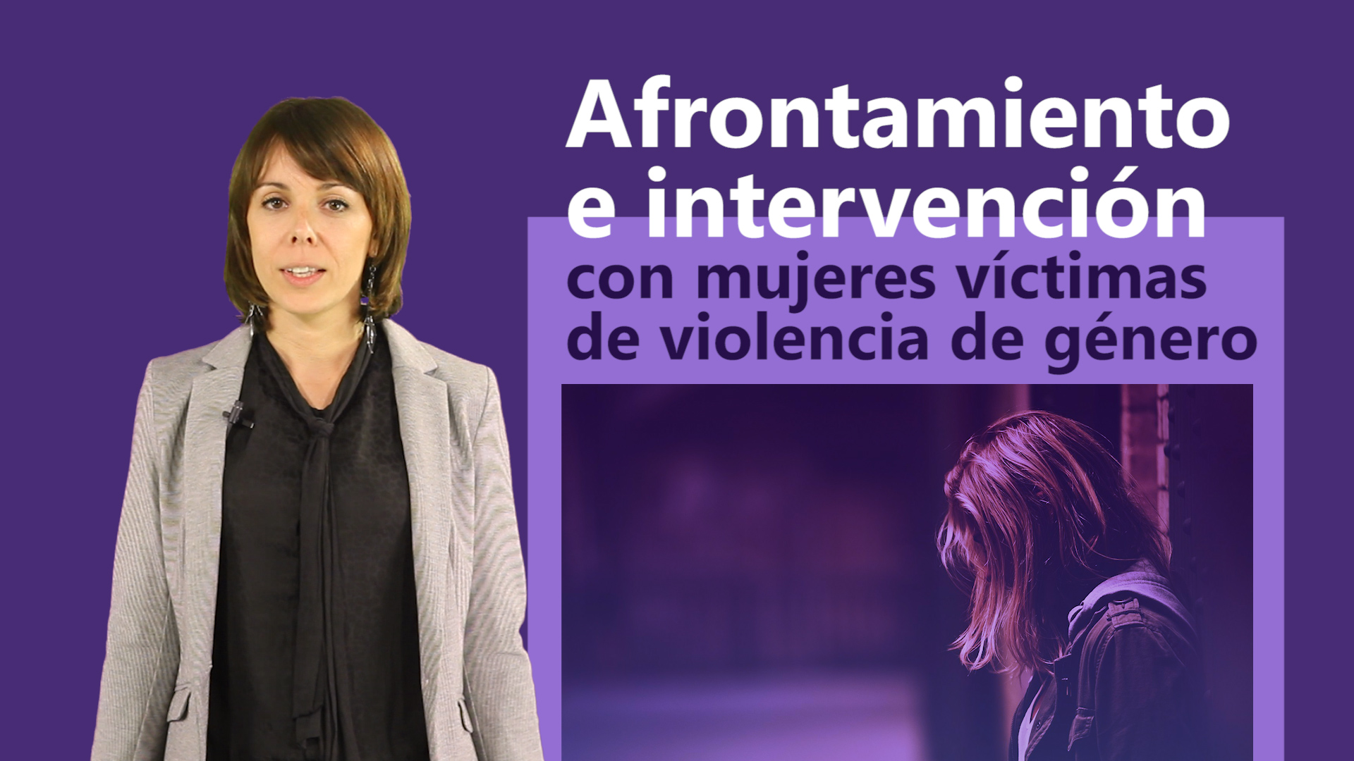 Curso de Intervención con mujeres víctimas de violencia